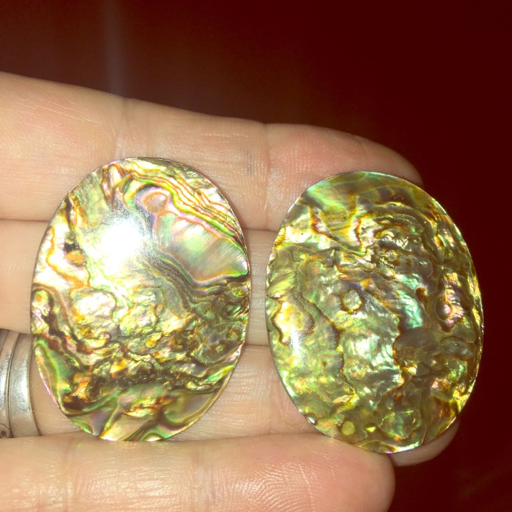 Vintage mother of pearl earrings
